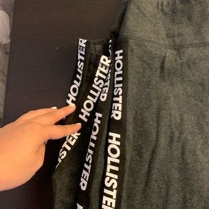 Logo Striped Leggings